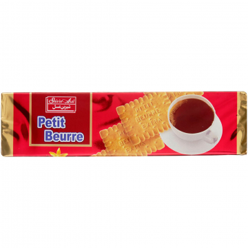 بیسکویت پتی بور وانیلی شیرین عسل 125 گرمی